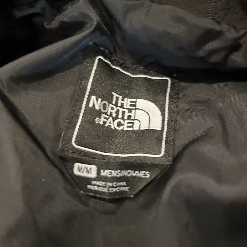 Men’s The North Face Size Medium Black Blue Shell Hyvent Light Jacket Ripstop